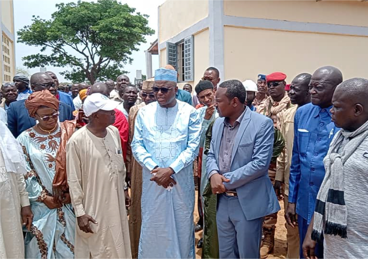 Inauguration des 04 Adductions d'Eau Potable dans le Logone Occidental du Projet SAN 11e FED par Monsieur le Ministre de l'Eau et de l'Energie